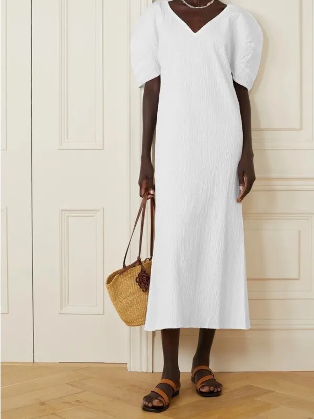Mara Hoffman BLUE Gracen Dress